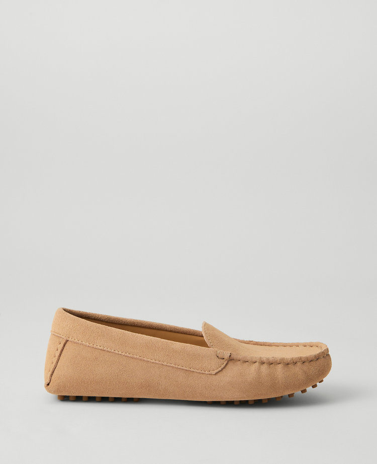 Weekend Collection Suede Driving Moccasins