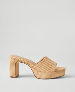 Platform Mule Sandals