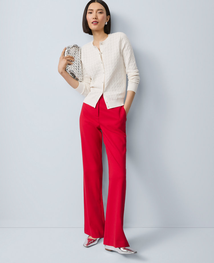 The Slim Flare Trouser in Bi-Stretch