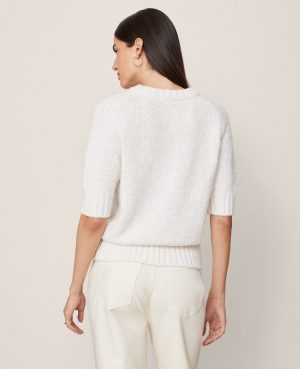 Weekend Collection Marled Sweater Tee