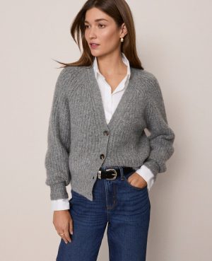 Weekend Collection Cozy Ribbed Cardigan