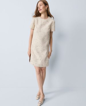 Tweed Shift Dress