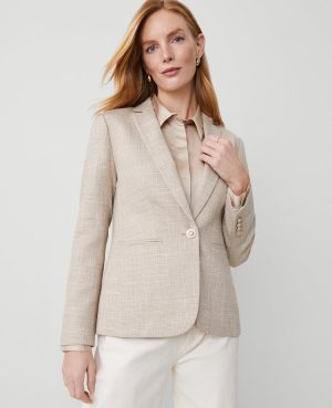 The Hutton Blazer in Shimmer Tweed