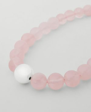 Stone Ball Statement Necklace