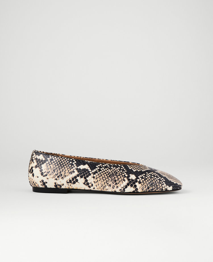 Snake Ballet Flat