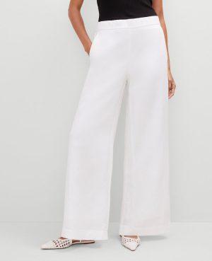 The Tall Palazzo Pant in Linen Blend