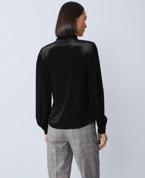 Velvet Button Down Shirt