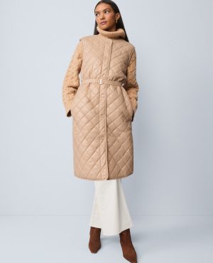 Weekend Collection Quilted Long Puffer Vest