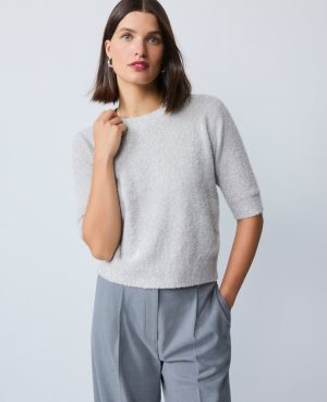 Metallic Sweater Tee