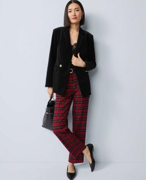The Sophia Pant in Plaid