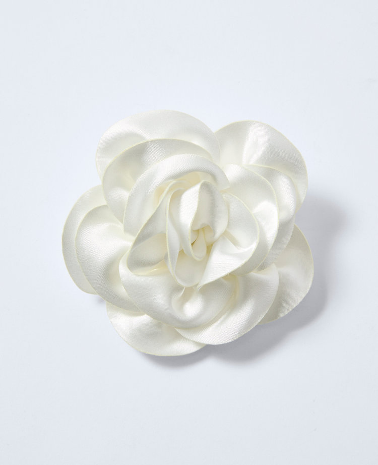Satin Rosette Brooch