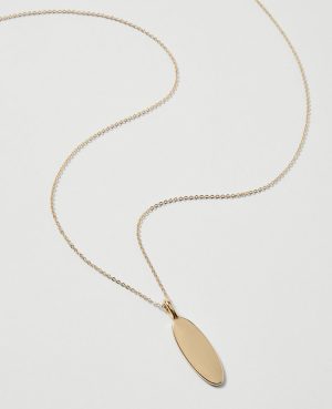 Metal Pendant Necklace