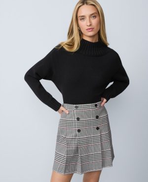 Plaid Pleated Skirt