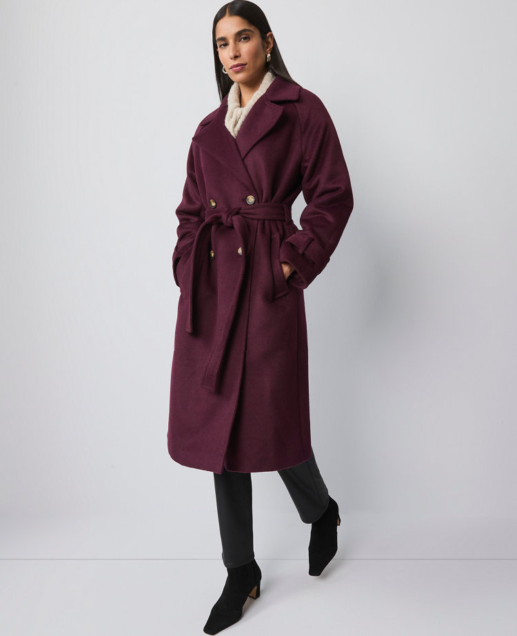 Petite Belted Trench Coat