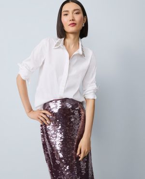 Embellished Relaxed Perfect Shirt