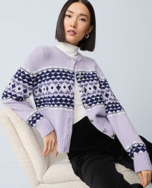 Petite Fair Isle Cardigan