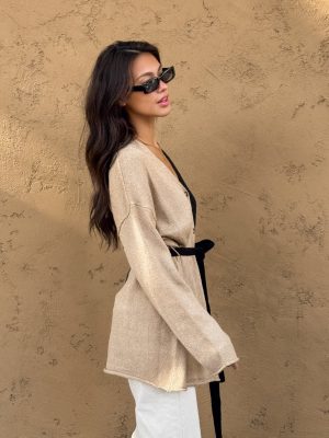 Cinnamon Dolce Knit Sweater