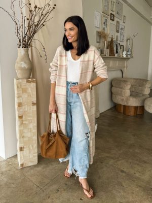 Lumi Stripe Cardigan