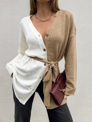 Vanilla Cappuccino Knit Sweater